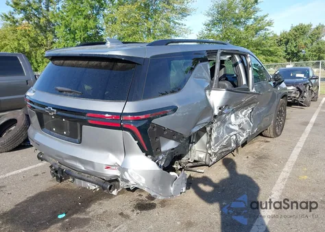 2025 Chevrolet Traverse Awd Z71 from USA, damaged, VIN 1GNEVJRS7SJ141198